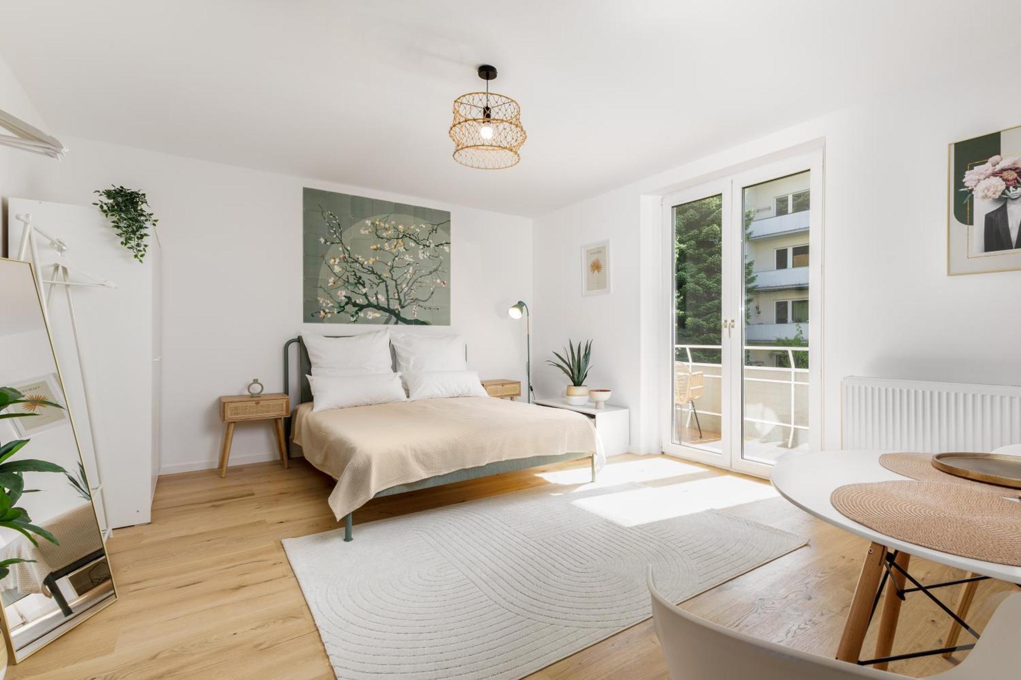 Design-Apartment In Linz Mit Netflix & Balkon Zewnętrze zdjęcie